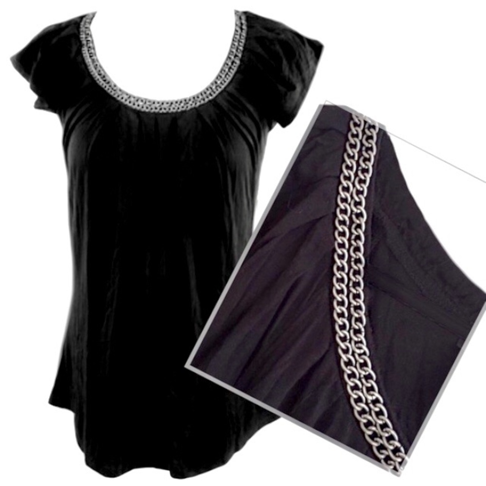 FYLO Dressy Chain Top- XL
